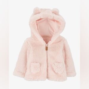 Carter's Baby girls soft hooded jacket